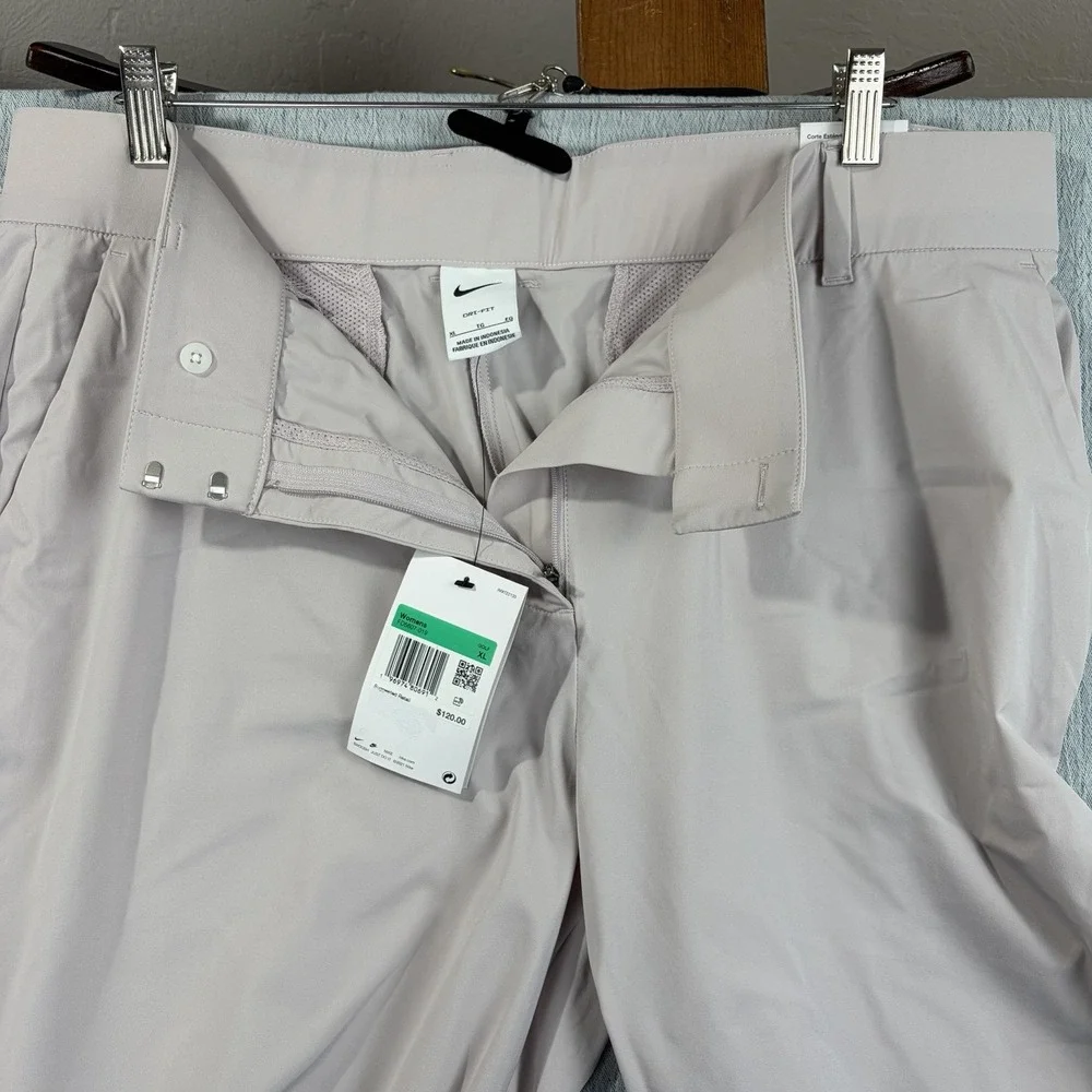 Nike Women's‎ XL Dri-FIT Tour Golf Pants FD5607-019 Beige NWT $120
